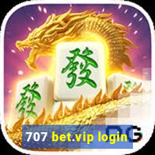 707 bet.vip login